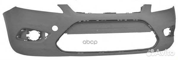 Бампер передн грунтованный ford: focus 07- FD04