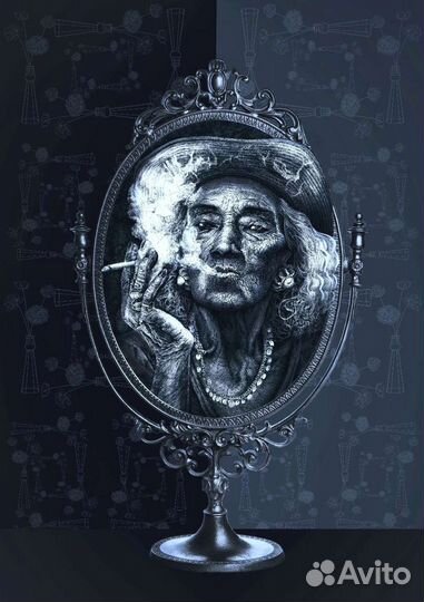 Постер, рисунок авторский, картина