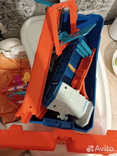 Трек хот вилс набор hot wheels коробкой для трассы