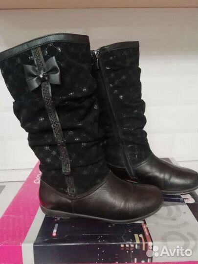 Сапоги детские демисезонные 35 размер