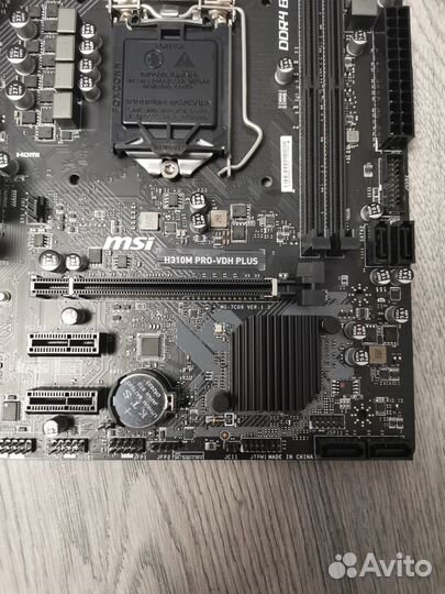 Новая Материнская плата MSI H310M PRO-VDH plus