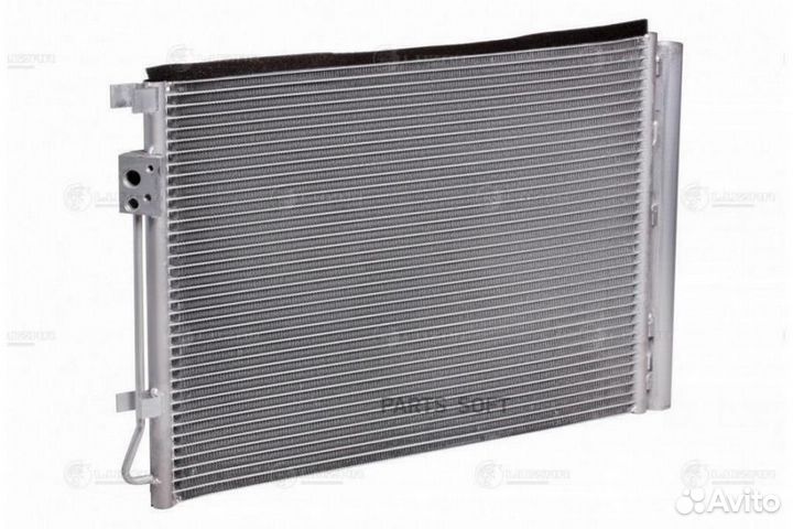 Радиатор кондиционера Хендай Солярис 17