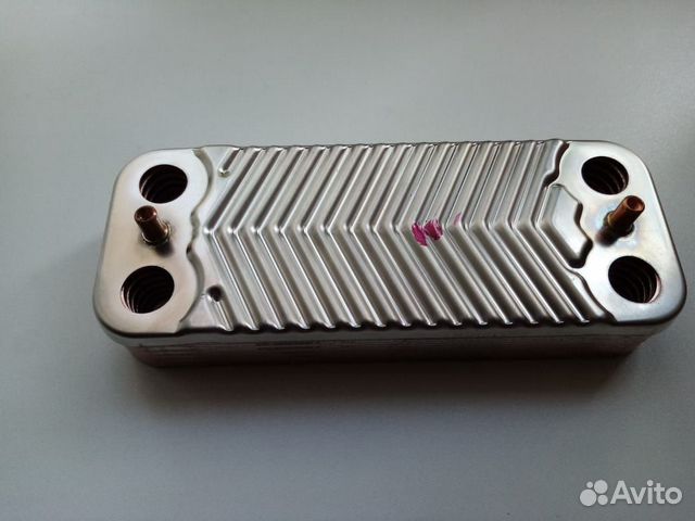 Теплообменник новый для котла 2х конт