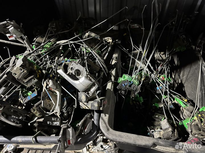 Замок передний левый hyundai solaris