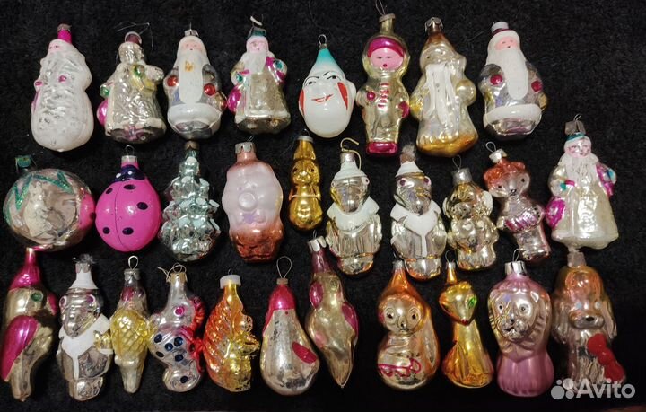 Елочные игрушки СССР