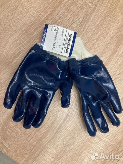 Перчатки хб пвх
