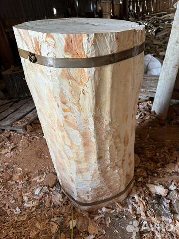 Колода березовая 95см на 55см для рубки мяса