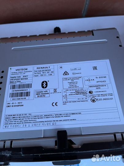 Аудиосистема Renault Duster