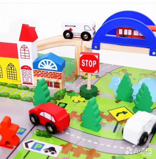 Деревянная железная дорога