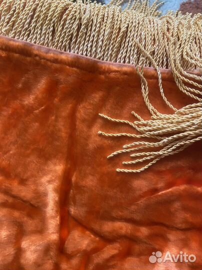 Плюшевая скатерть СССР 60-70 годы