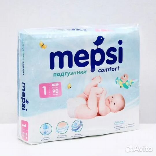 Подгузники mepsi comfort