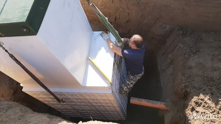 Канализация под ключ 5-15 чел