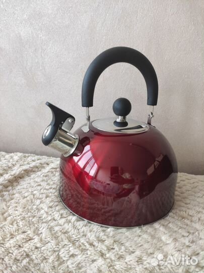 Чайник из нержавеющей стали 2,5 л новый