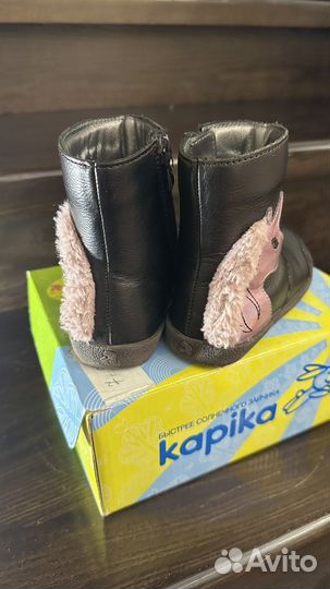 Ботинки демисезонные на девочку 23