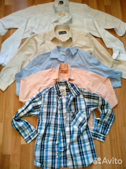 Рубашки разный рост
