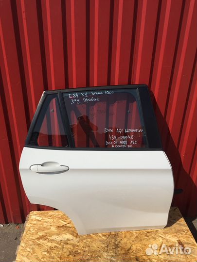 Стекло заднее правое бмв х1 е84