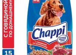 Сухой корм для собак Чаппи, доставка бесплатно