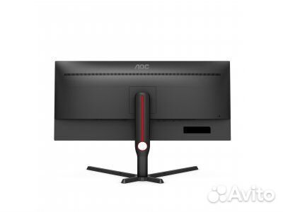 Монитор AOC U34G3XM, 3440x1440, 144 Гц, VA, черный