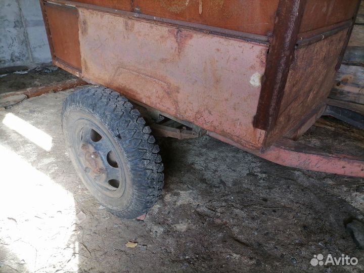 Телега одноосная