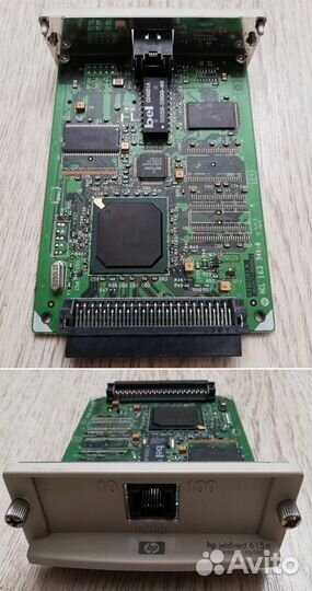 HP JetDirect 615/620 и HP-GL/2 Accessory Card