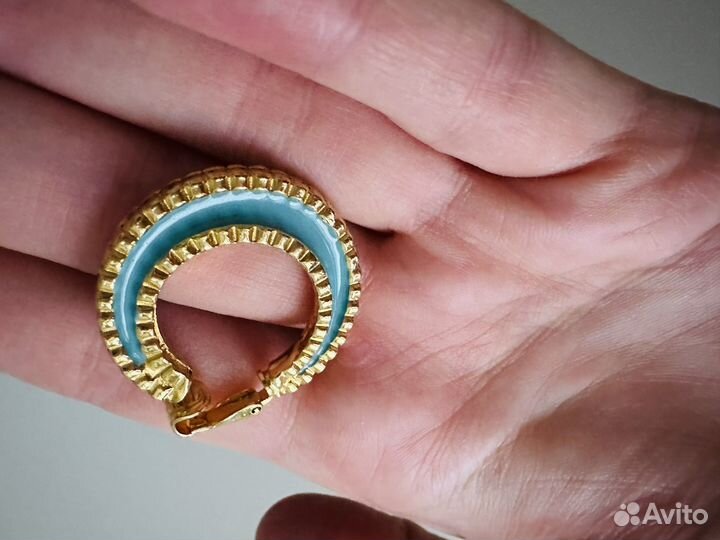 Винтажные клипсы Kenneth Jay Lane