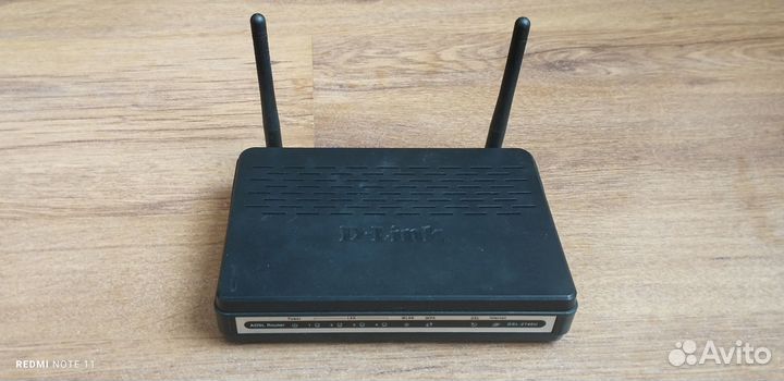 Wi-fi роутер D-Link DSL-2740U