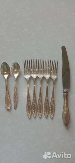 Столовые приборы из мельхиора