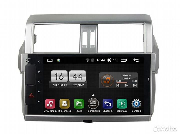 Штатная магнитола toyota prado 150 на android