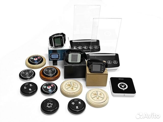 Кнопки вызова персонала, официанта и подставки