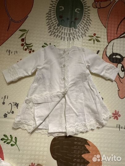 Рубашка набор для крещения на девочку