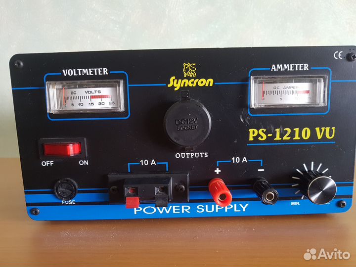 Блок питания Syncron PS-1210 VU, 12В, 10А