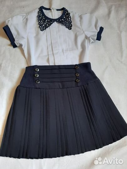 Школьный комплект для девочки рост 122 бу