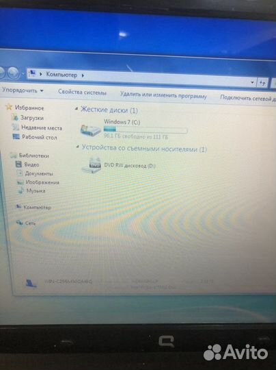 Ноутбук hp hp compaq 610, диагональ 15.6