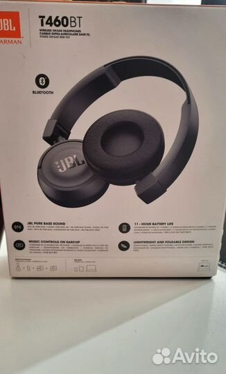 Беспроводные наушники jbl tune 460BT