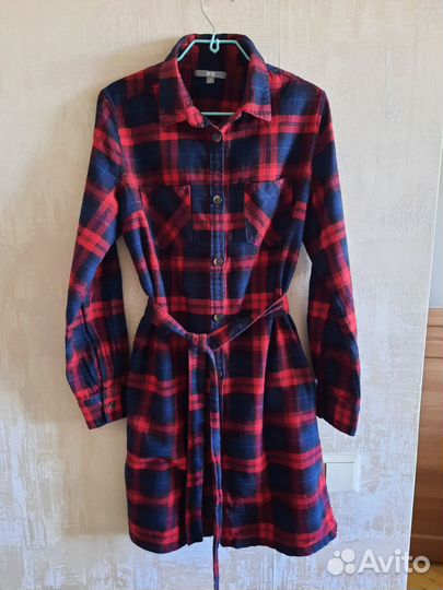 Платье рубашка Uniqlo