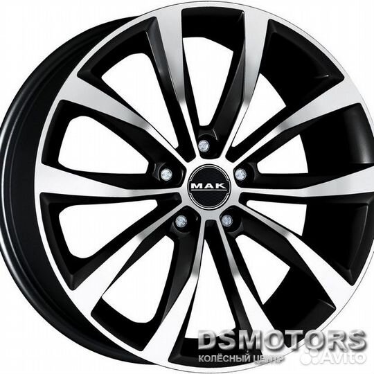 Диски Wolf 7.5/17 5x108 ET35 d72 black mirror