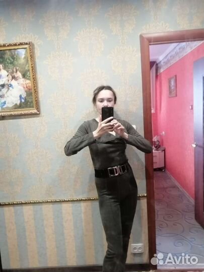 Замшевые комбенизон