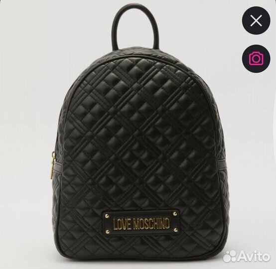 Love moschino quilted BAG Женский рюкзак