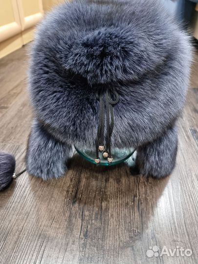 Шапка норковая женская