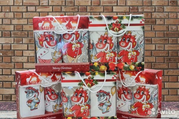 Подарочный набор полотенец