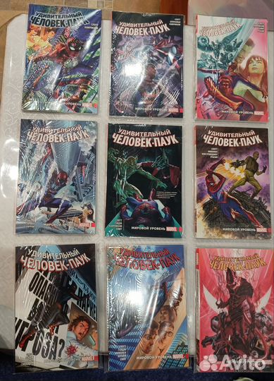 Комиксы Марвел Веном Мстители Человек Паук