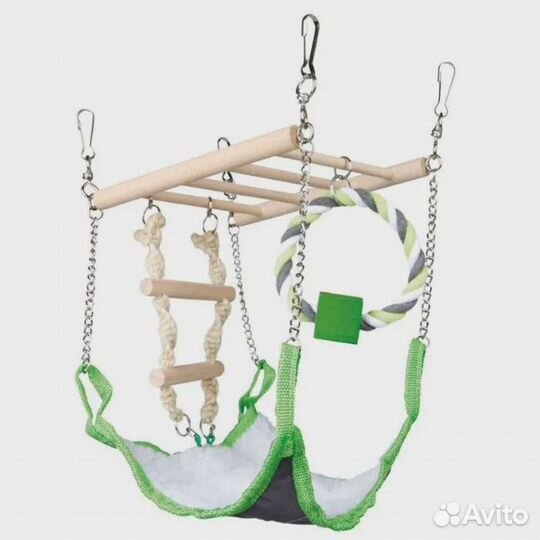 Подвесной мост с гамаком для грызунов