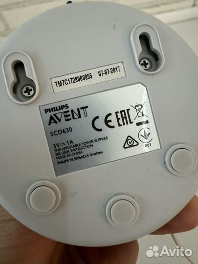 Видеоняня philips avent scd 630