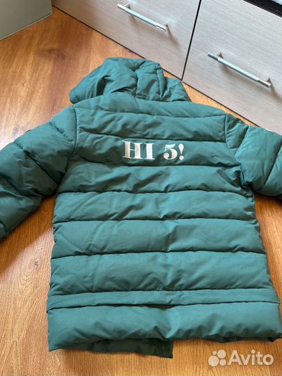 Куртка зимняя для мальчика 134 новая