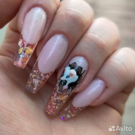 Маникюр, педикюр, коррекция