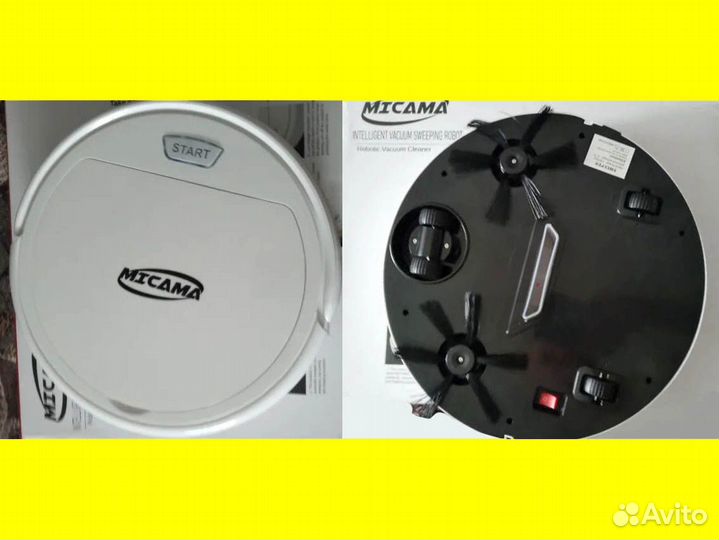 Неумный робот-пылесос Micama (проще табуретки)