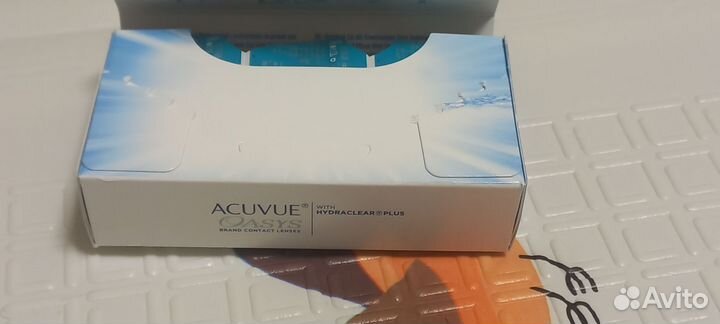 Линзы контактные acuvue oasys -5.00 11 шт