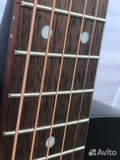 Акустическая гитара cort AF510 BKS