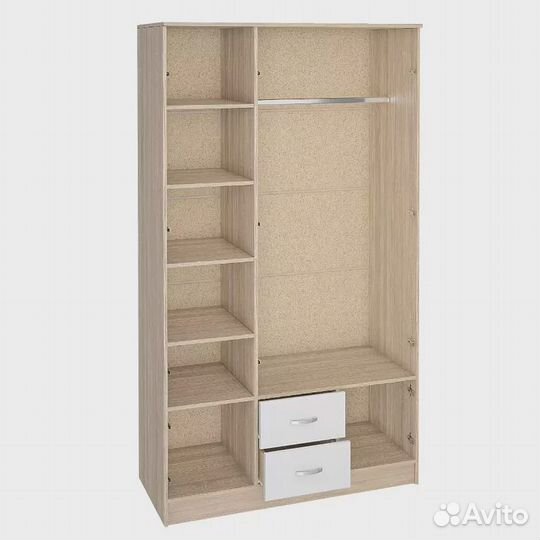 Шкаф Ронда (Бассо) 3Д сонома быстрая доставка