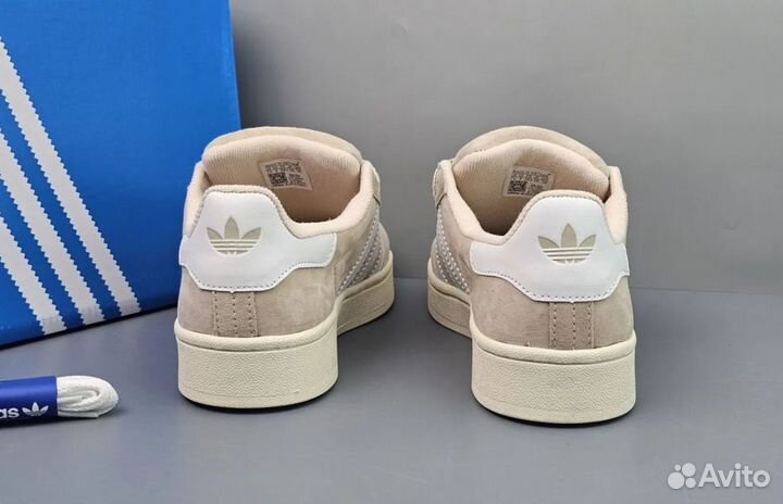 Кроссовки Adidas Originals Campus 00s Бежевые